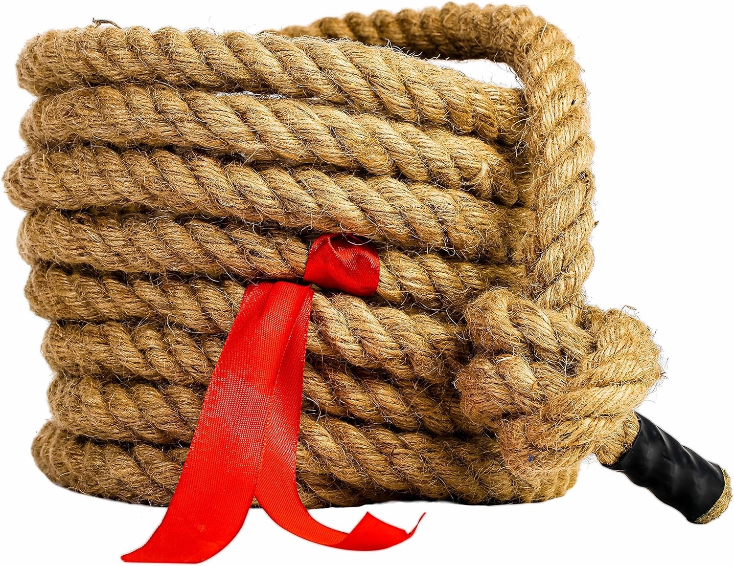 Franklin Sports Franklin Field Day Tug of War Rope with Flag for Kids and Adults - Perfect for Team Building - 20ft Long,Brown