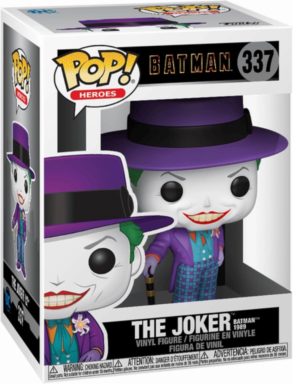 Funko Pop! Batman DC Heroes 2-Pack – Harley Quinn w/Mallet (#45) & Joker with Hat (#337 Common)