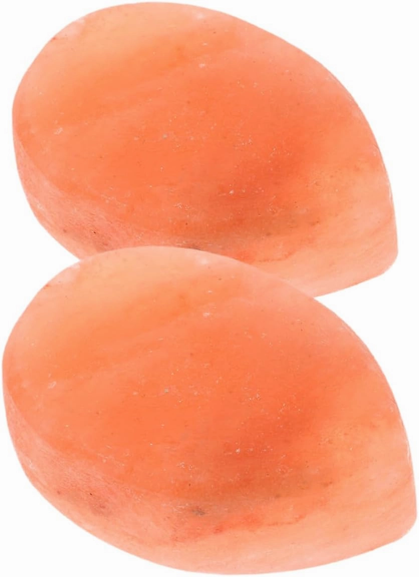 Gatuida 2Pcs Rock Salt Massage Stones for Face and Foot Care Exfoliating for Gentle Skin Cleansing and Relaxation