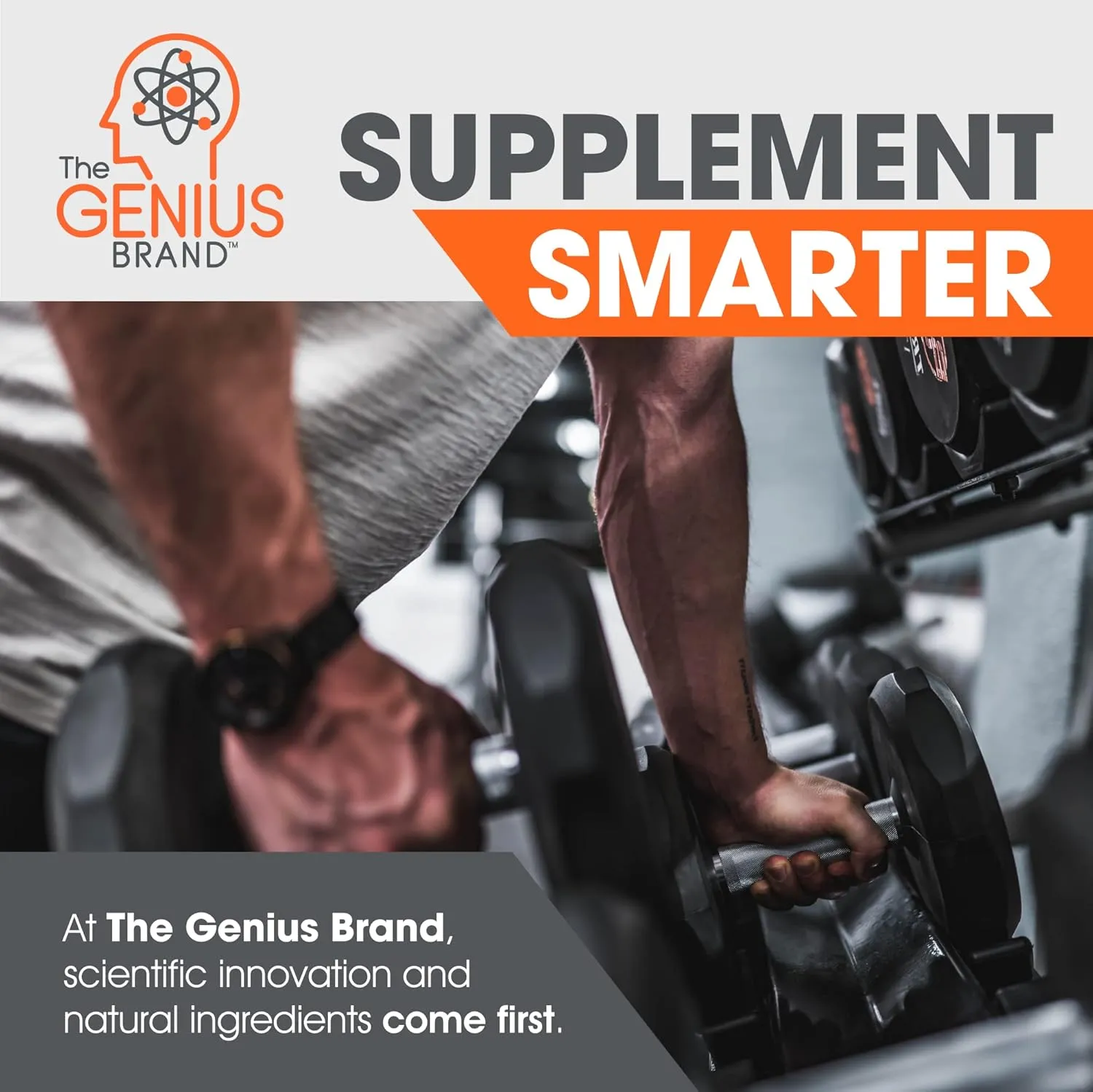 Genius Protein Powder, Vanilla - Dual Protein Blend with Improved Whey Isolate & Natural Egg White for Lean Muscle Building for Men & Women - Grass-Fed Pre & Post Workout Meal Replacement Shake