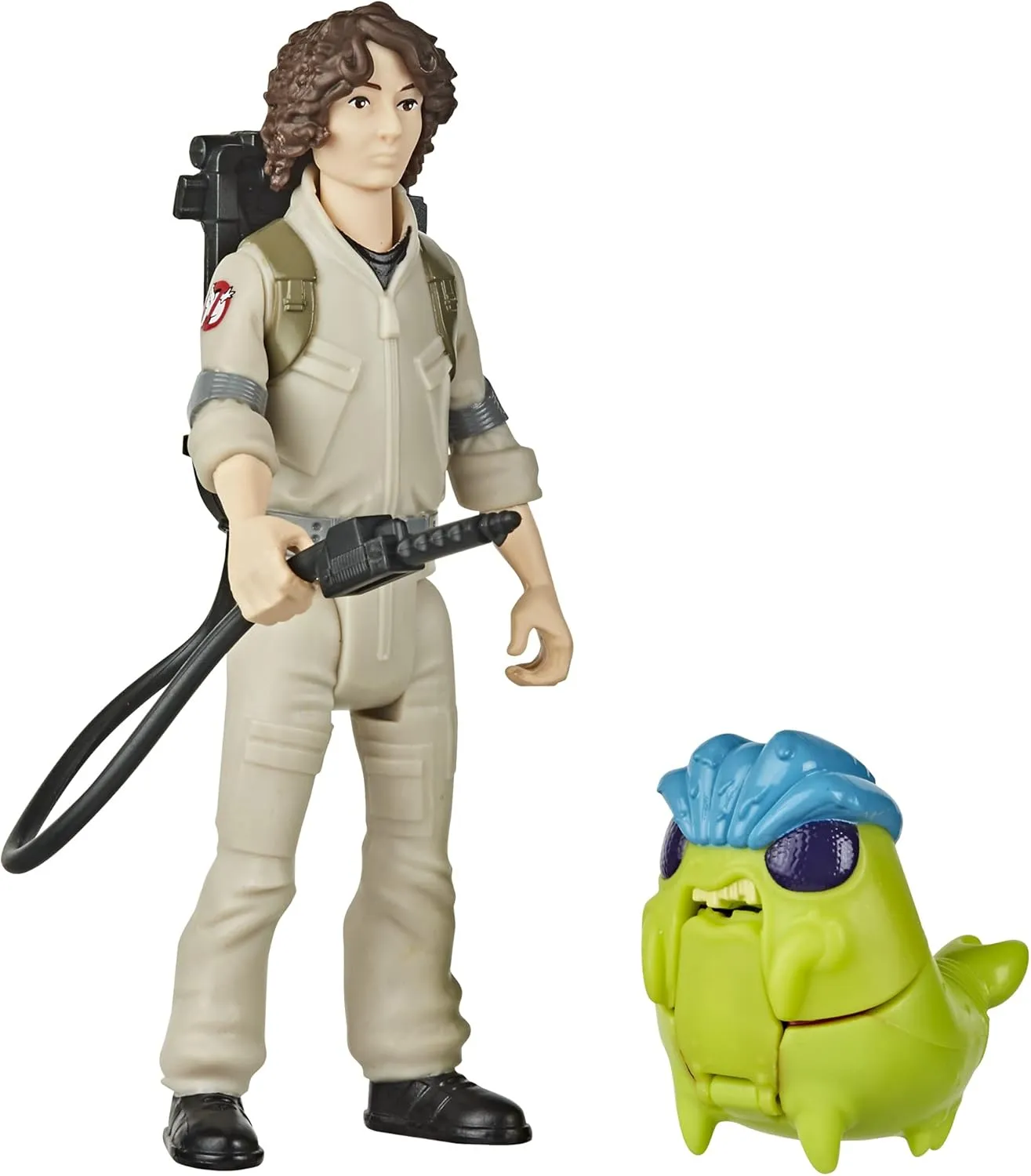 Ghostbusters Fright Features Trevor Figure with Interactive Ghost Figure and Accessory, Toys for Kids Ages 4 and Up, Great Gift for Kids