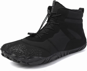 Glacia Barefoot Shoes Women Men, 2025 New Winter Warm Comfortable Non-Slip Barefoot Boots