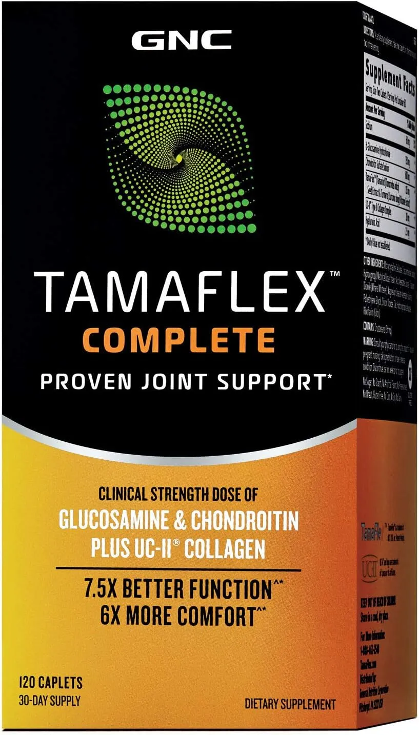 GNC Tamaflex Complete, 120 Caplets, Joint Support