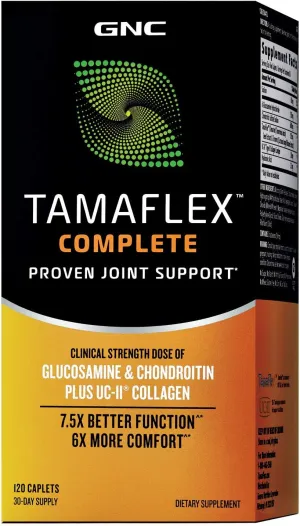 GNC Tamaflex Complete, 120 Caplets, Joint Support