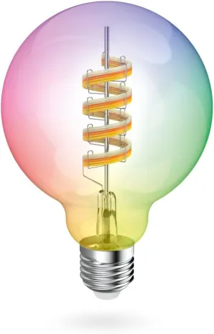 Hama Amp. LED intel., Matter, E27, Globe, Filam. G95, RGB, var., with app.