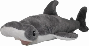 Hammerhead Shark from Deluxebase. Large 54cm Soft Plush Animals Made from Recycled Plastic Bottles. Eco-Friendly Cuddly Gift for Kids and Cute Stuffed Animal Toy for Toddlers.