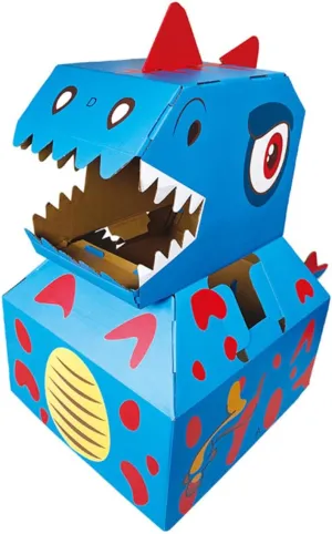HANABASS Paper Dinosaur Model Toy Chic Carton Dinosaur Boys and Girls Diy Educational Toy Fine Motor Skills Development