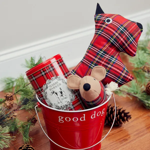 Harry Barker Plaid Scottie Plush Toy