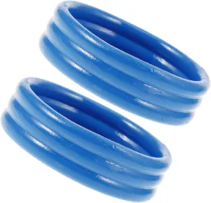 HEMOTON 2pcs Inflatable Dollhouse Swimming Pool Accessories for DIY Fairy Garden Sand Table Decor for Summer Role Playing and Creative Projects