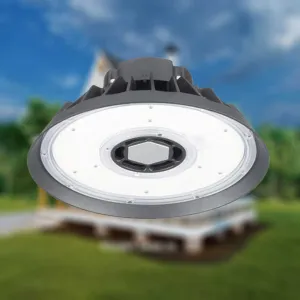 High Efficiency LED UFO Highbay 100w 5000k in Black