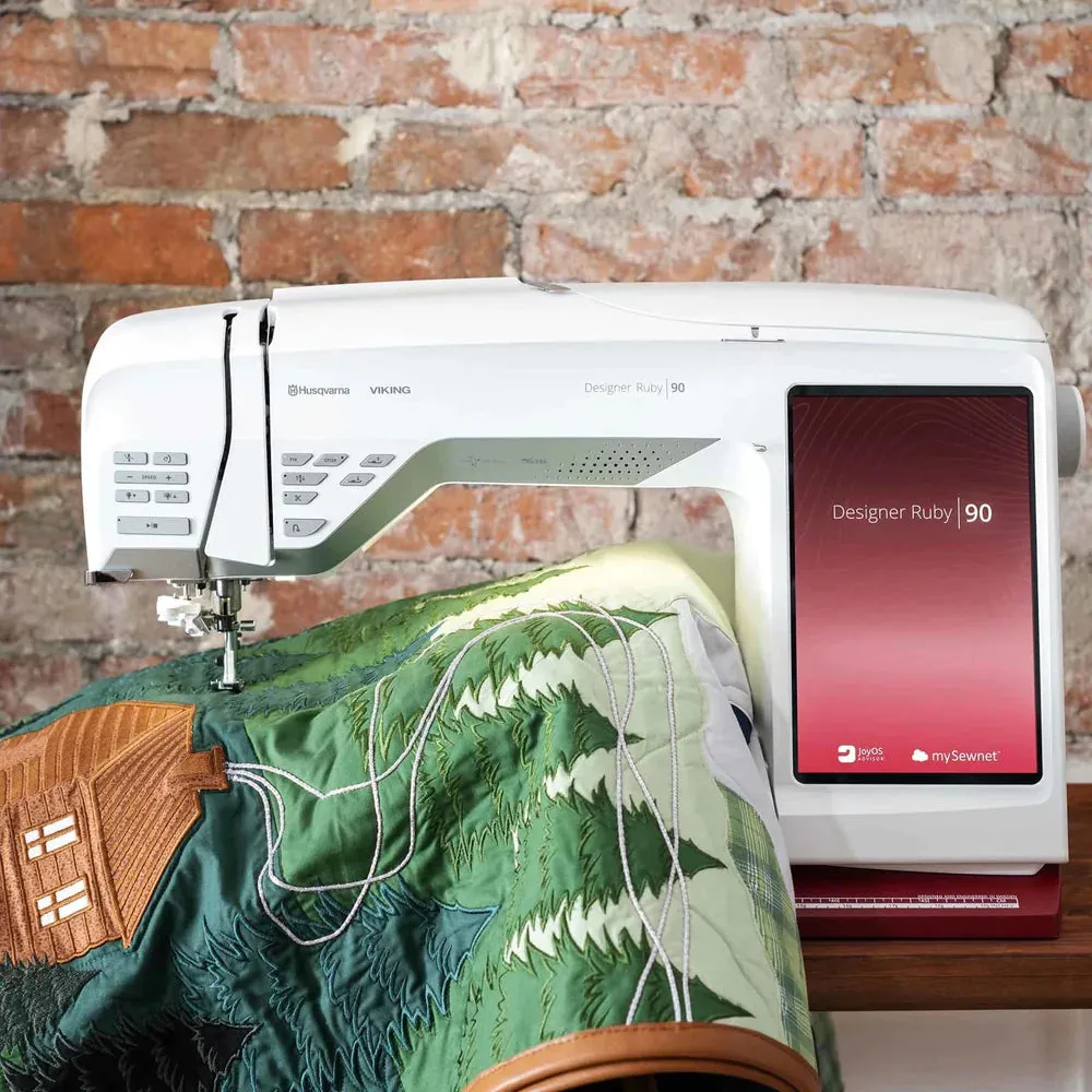 Husqvarna Viking Designer Ruby 90 Sewing & Embroidery Machine