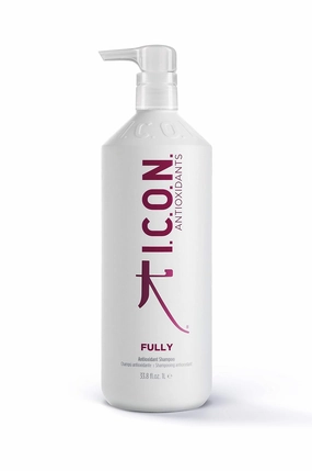 I.C.O.N. Fully Antioxidant Shampoo, Cleanses & Moisturizes, Ideal for Fine Hair, Volumes & Strengthens Strands, 33.8 oz