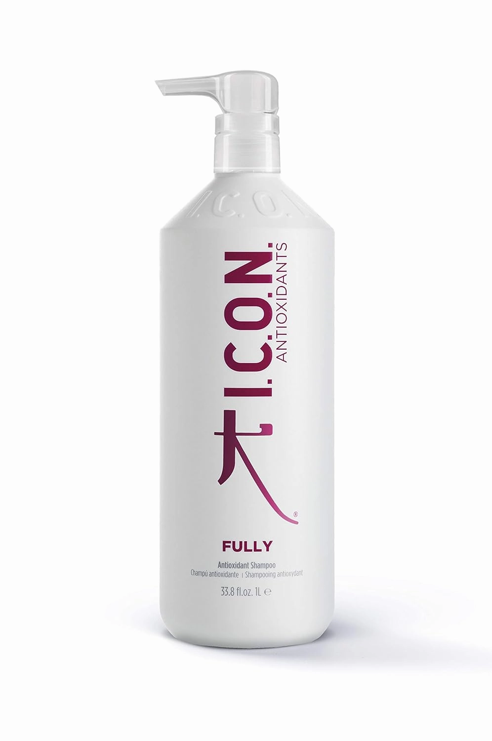 I.C.O.N. Fully Antioxidant Shampoo, Cleanses & Moisturizes, Ideal for Fine Hair, Volumes & Strengthens Strands, 33.8 oz