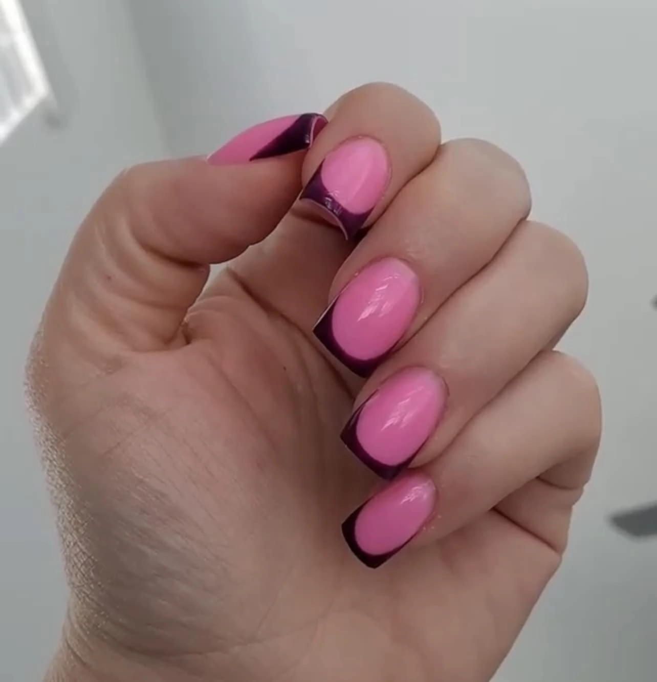 IN.HYPE UV/LED Color Hard/Builder Gel for Nail Extension/Strengthening/Overlays (Magenta) Hot Pink