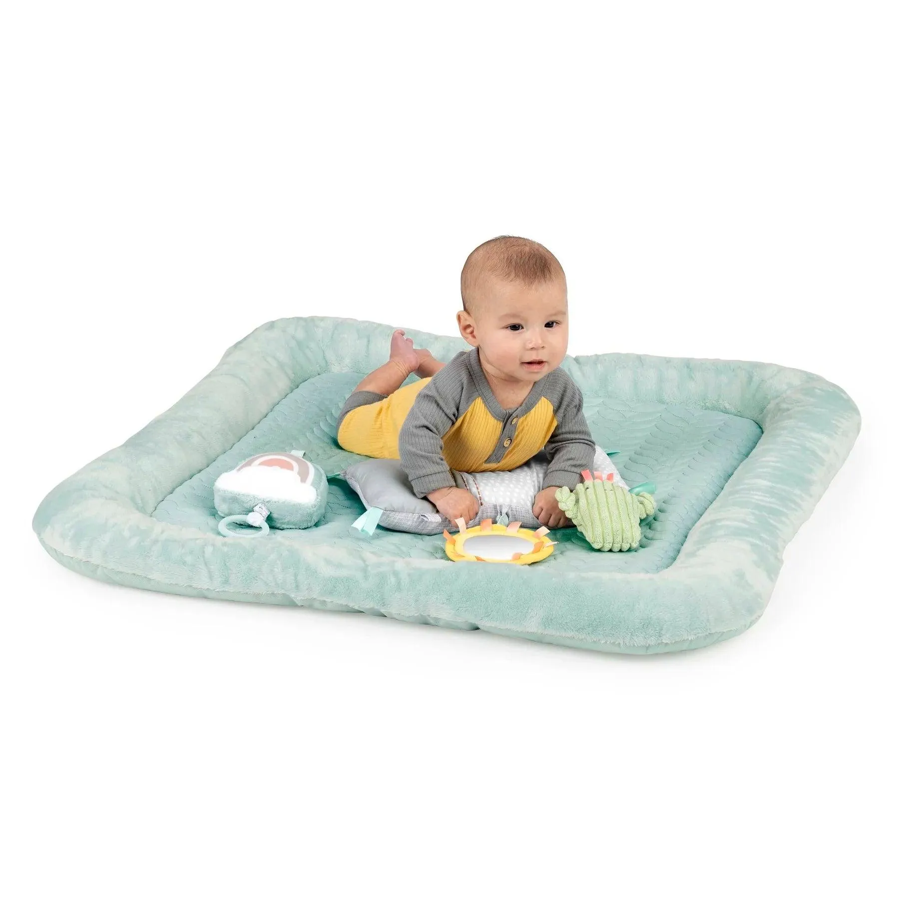 Ingenuity Calm Springs Plush Baby Activity Gym - Chic Boutique