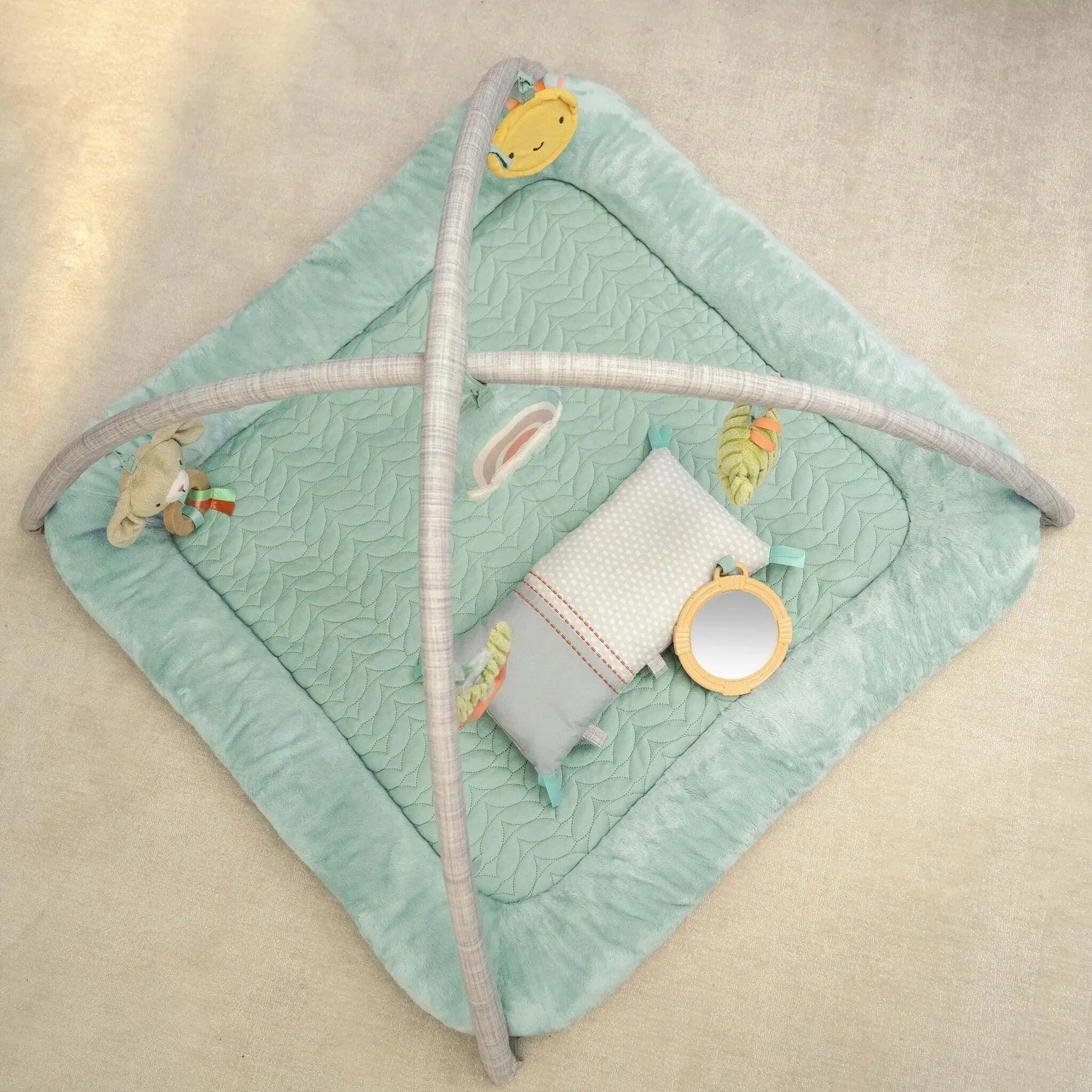 Ingenuity Calm Springs Plush Baby Activity Gym - Chic Boutique