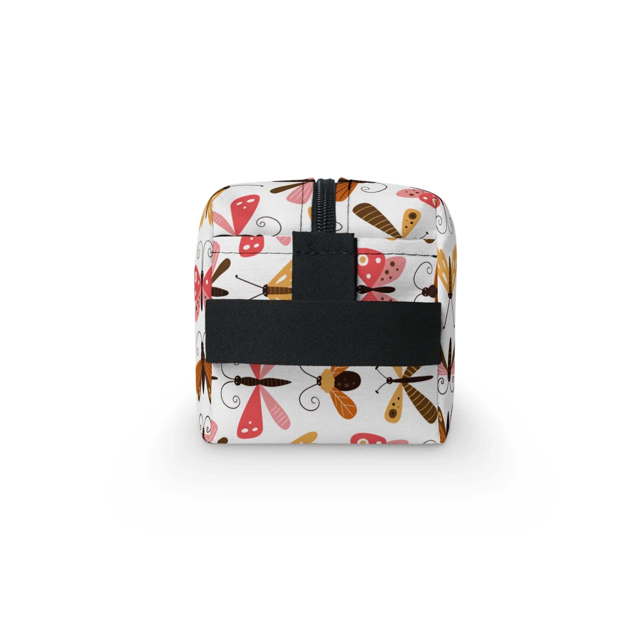 Insect Print Organizer Bag - Compact, Eco-Friendly Accessory for Nature Lovers