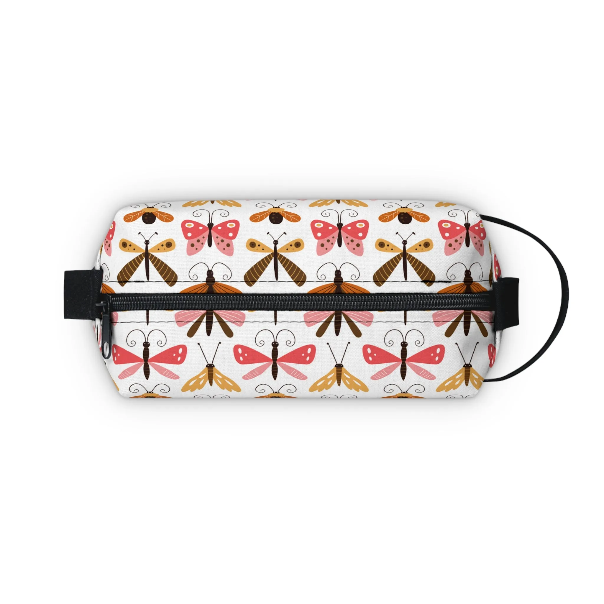Insect Print Organizer Bag - Compact, Eco-Friendly Accessory for Nature Lovers