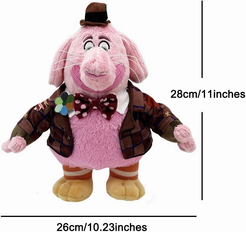 Inside Out 2 Character Elephant Bing Bong Soft Stuffed Plush Toy 11 inches Doll (Bing Bong)