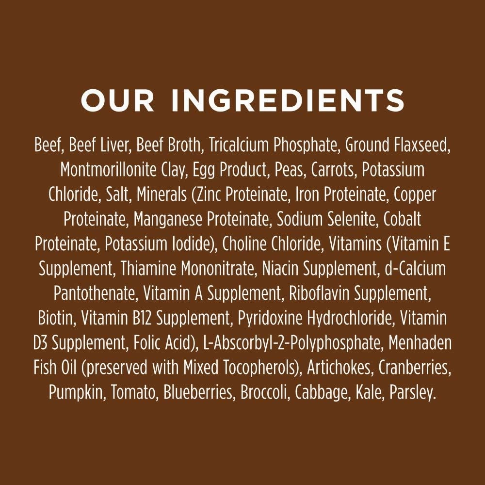 Instinct Original Wet Dog Food, Grain Free Recipe - Real Beef, 13.2 oz. Cans (Pack of 6)