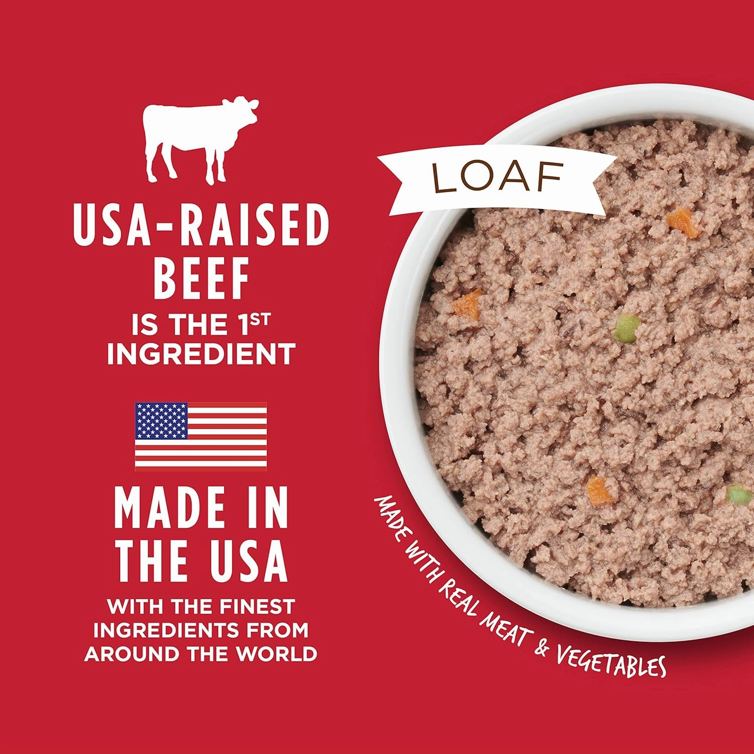 Instinct Original Wet Dog Food, Grain Free Recipe - Real Beef, 13.2 oz. Cans (Pack of 6)