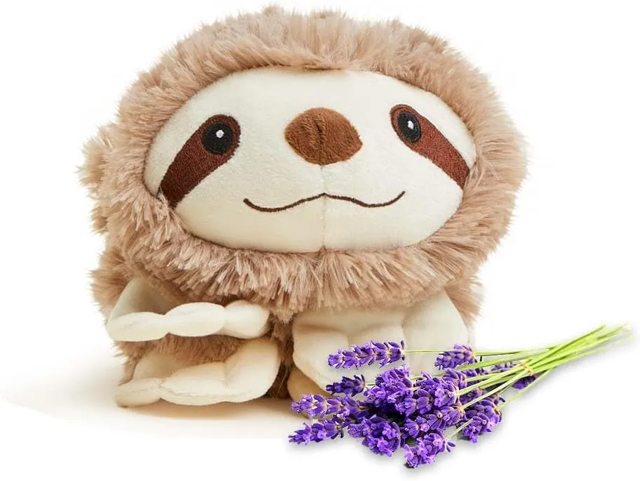Intelex Warmies Microwavable French Lavender Scented Plush, Sloth Wrap