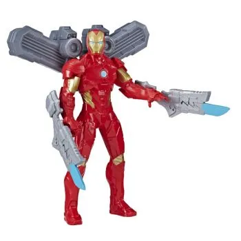 Iron Man With Arc Booster & 2 Arc Swords: Marvel Avengers - 9.5-Inch | Hasbro
