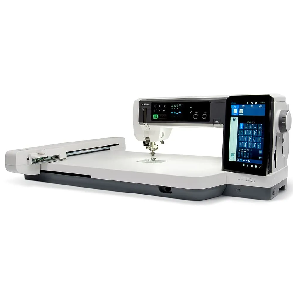Janome Continental M17 Professional Sewing & Embroidery Machine