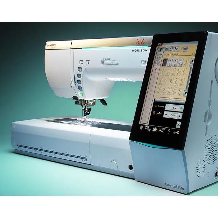 Janome Horizon Quilt Maker Memory Craft 15000