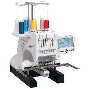 Janome MB-7 Seven Needle Embroidery Machine with FREE Bundle