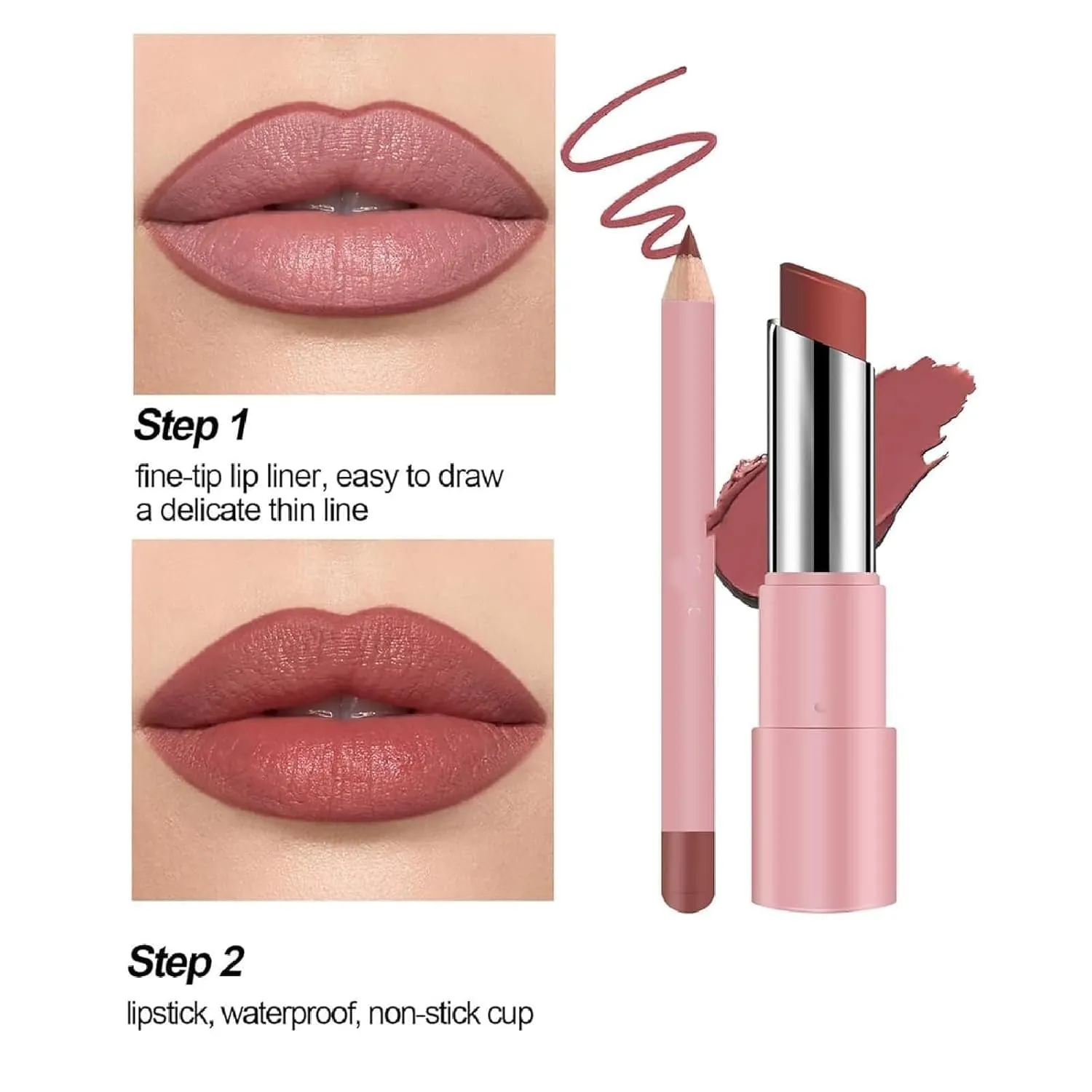 Joyeloo Lip Balm, Joyeloo Lip Glaze, Hydrating Glaze Lip Balm – Non-sticky Shine with Hyaluronic Acid (08#)
