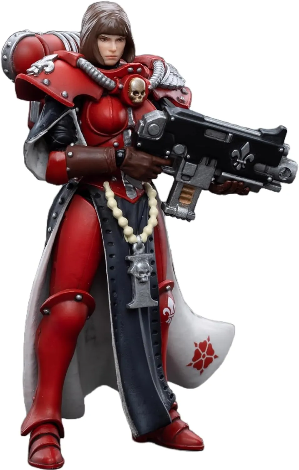 JOYTOY Warhammer 40K 1/18 Action Figures Adepta Sororitas Battle Sisters Order of The Bloody Rose Sister Lonell 4.2Inch Collectible Model
