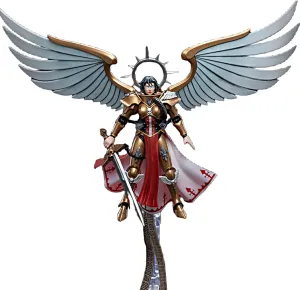 JOYTOY Warhammer 40K 1/18 Action Figures Adepta Sororitas Celestine, The Living Saint Collectible Model