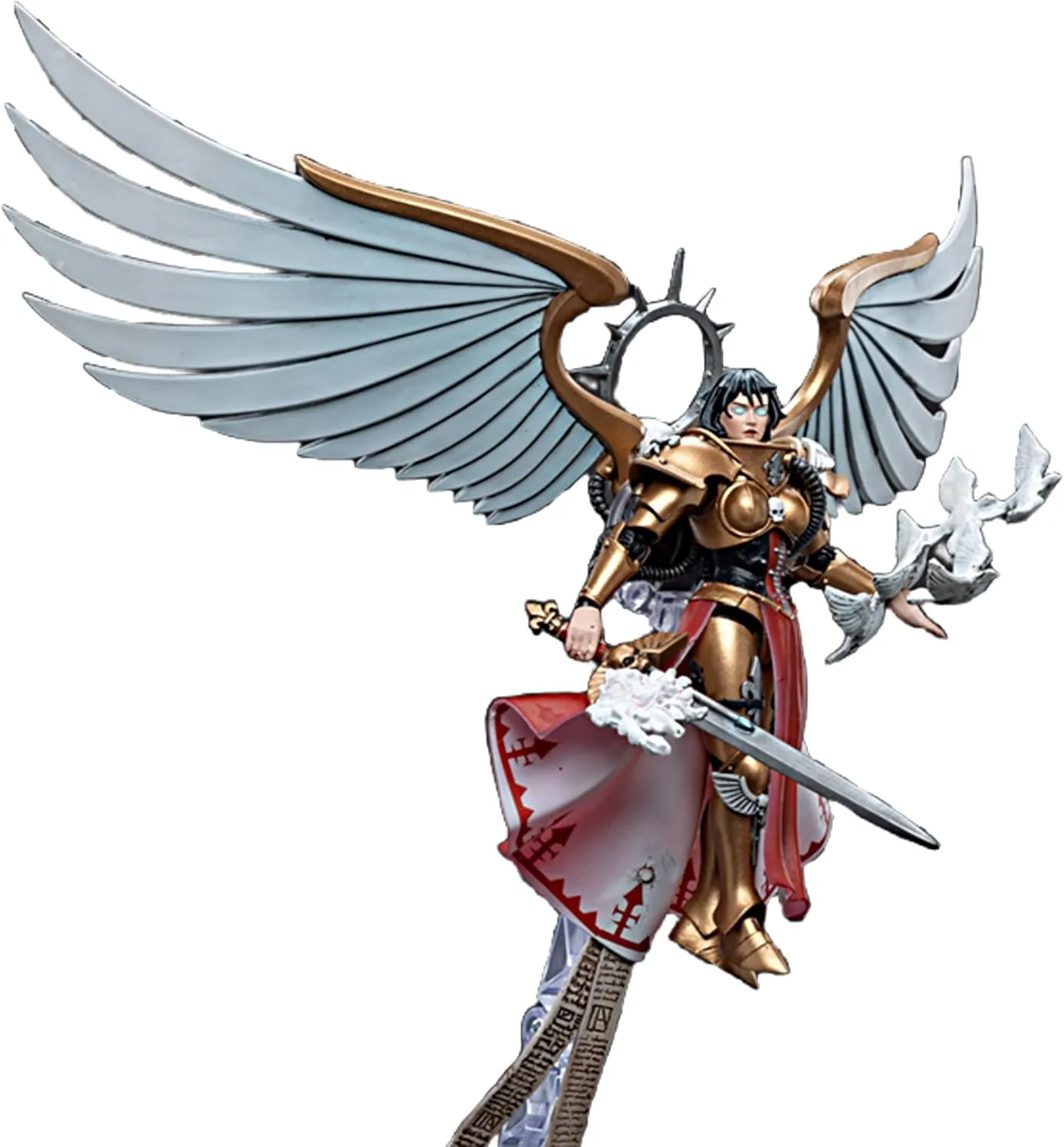 JOYTOY Warhammer 40K 1/18 Action Figures Adepta Sororitas Celestine, The Living Saint Collectible Model