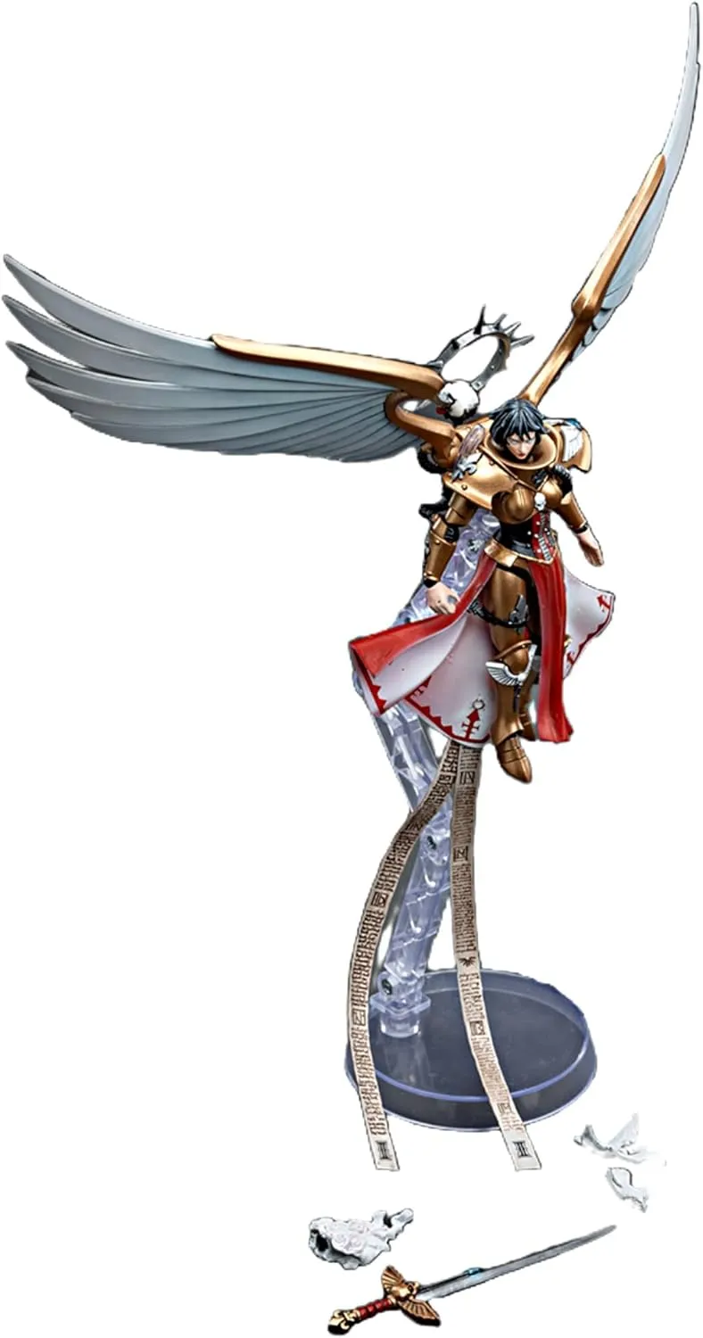 JOYTOY Warhammer 40K 1/18 Action Figures Adepta Sororitas Celestine, The Living Saint Collectible Model
