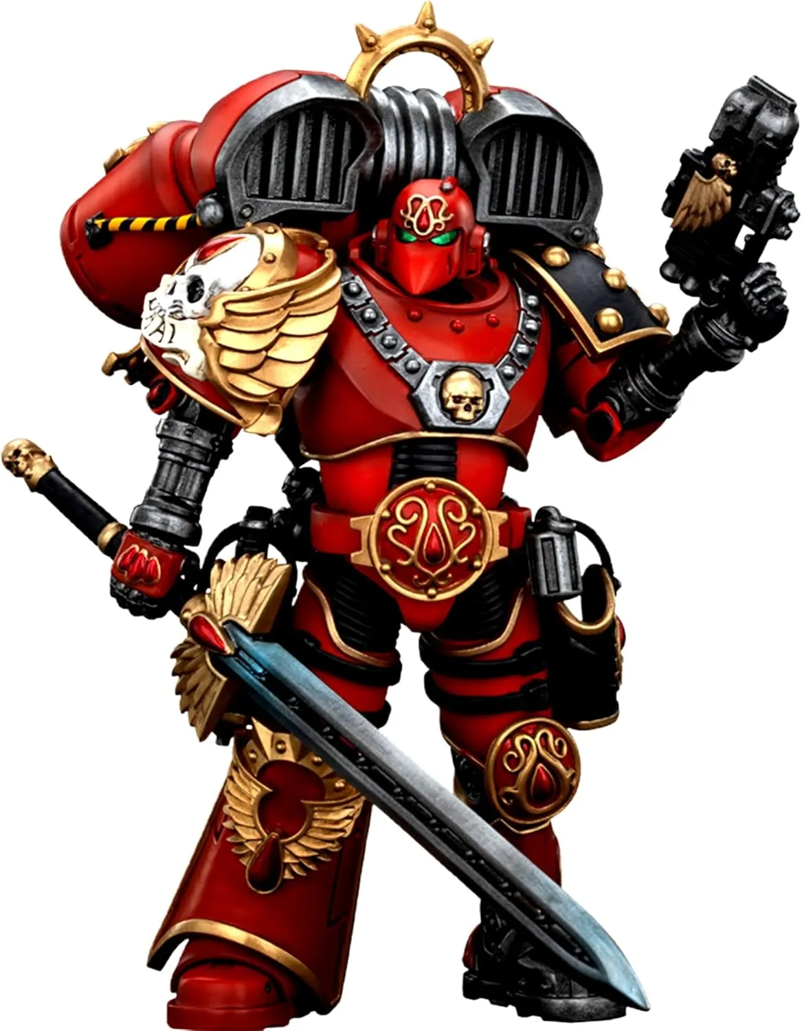JOYTOY Warhammer 40K 1/18 Action Figures Blood Angels Dominion Zephon 4.9Inch Collectible Model