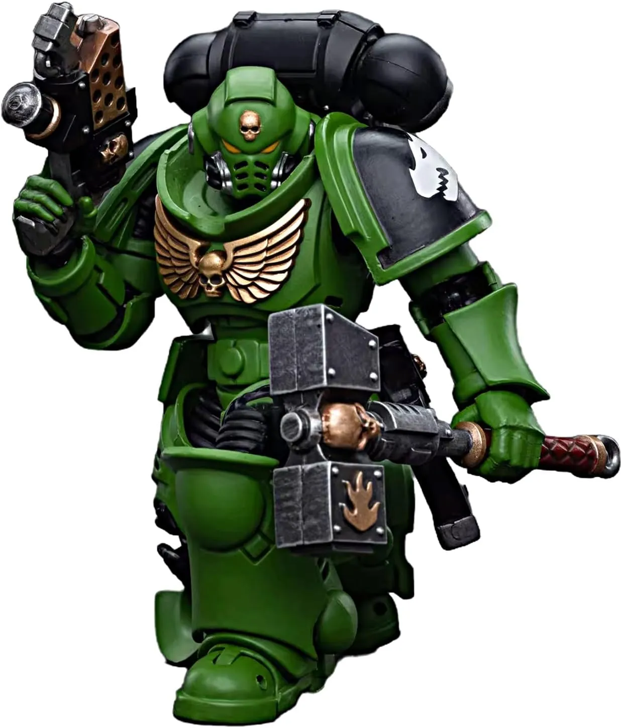 JOYTOY Warhammer 40K 1/18 Action Figures Salamanders Assault Intercessors Sergeant Krajax Collectible Model