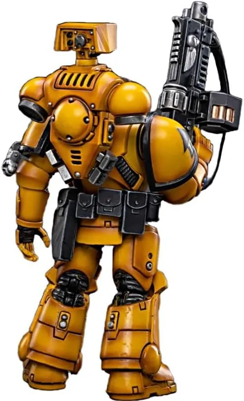 JOYTOY Warhammer 40K 1/18 Action Figures Space Marines lmperial Fists Intercessors Brother Marine 02 Collectible Model