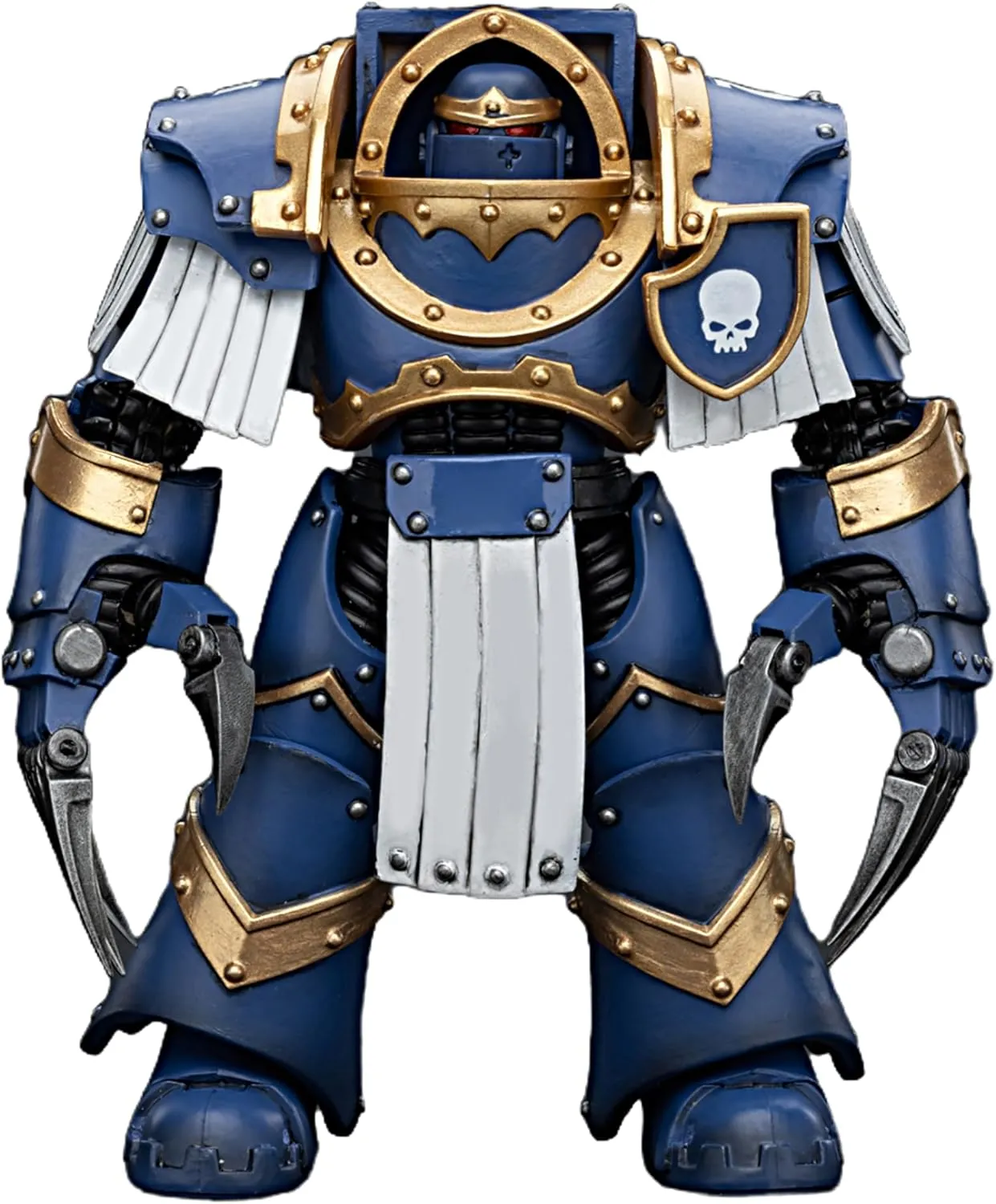 JOYTOY Warhammer 40K 1/18 Action Figures Ultramarines Cataphractii Terminator Squad Terminator with Lightning Claws Collectible Model