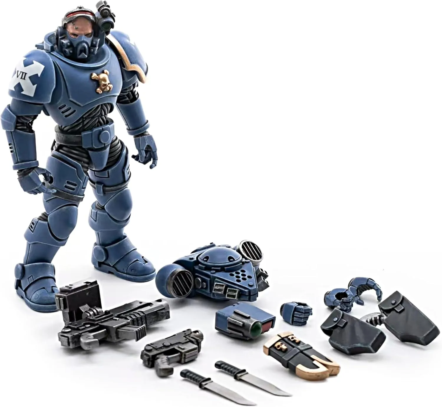 JOYTOY Warhammer 40K 1/18 Action Figures Ultramarines Incursors 4PCS Collectible Model