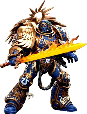 JOYTOY Warhammer 40K 1/18 Action Figures Ultramarines Primarch Roboute Guilliman Collectible Model Collectors Birthday Gifts 7.08Inch