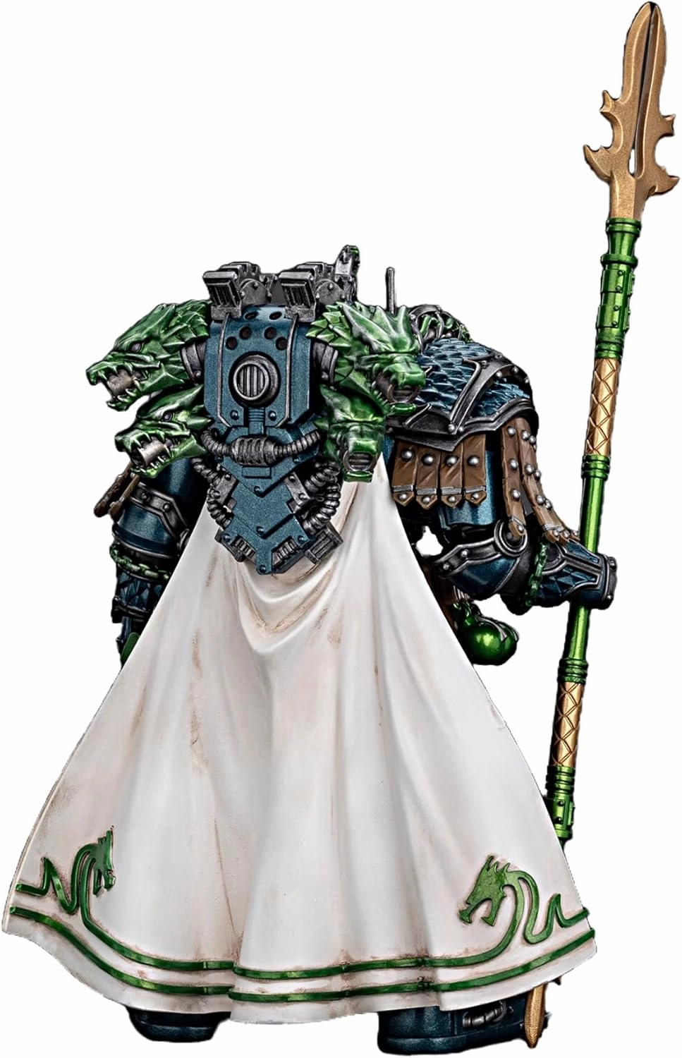 JOYTOY Warhammer 40K 1/18 Action Figures Alpha Legion Alpharius, Primarch of The XXth Legion Collectible Model 7.4Inches