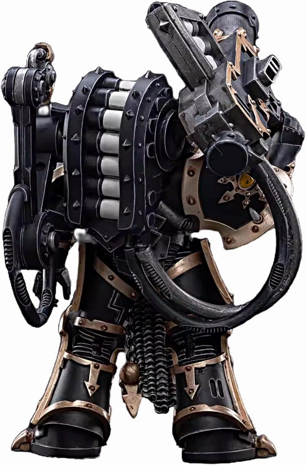 JOYTOY Warhammer 40K 1/18 Action Figures Chaos Space Marines Black Legion Havocs Marine 05 Collectible Model 5.9Inches