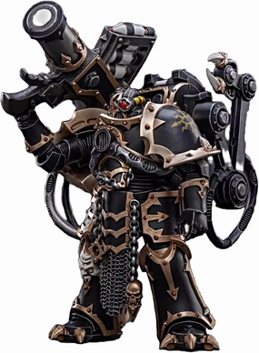 JOYTOY Warhammer 40K 1/18 Action Figures Chaos Space Marines Black Legion Havocs Marine 05 Collectible Model 5.9Inches