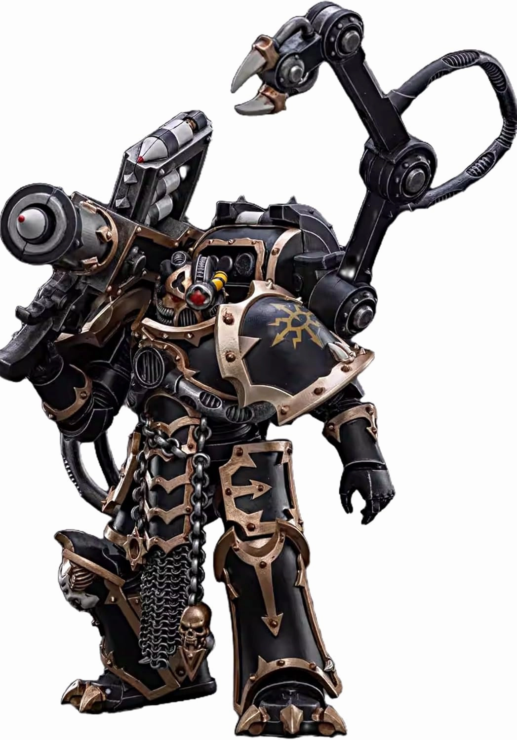 JOYTOY Warhammer 40K 1/18 Action Figures Chaos Space Marines Black Legion Havocs Marine 05 Collectible Model 5.9Inches