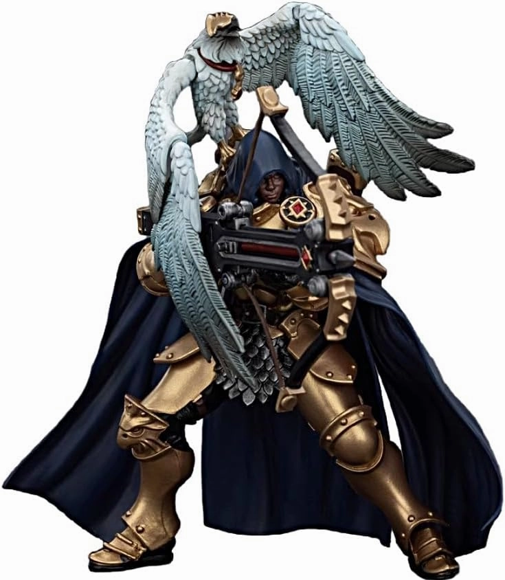 JOYTOY Warhammer 40K 1/18 Action Figures Stormcast Eternals The Blacktalons Shakana Goldenblade Collectible Model 4.8Inches