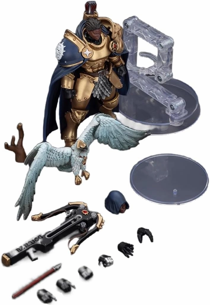 JOYTOY Warhammer 40K 1/18 Action Figures Stormcast Eternals The Blacktalons Shakana Goldenblade Collectible Model 4.8Inches