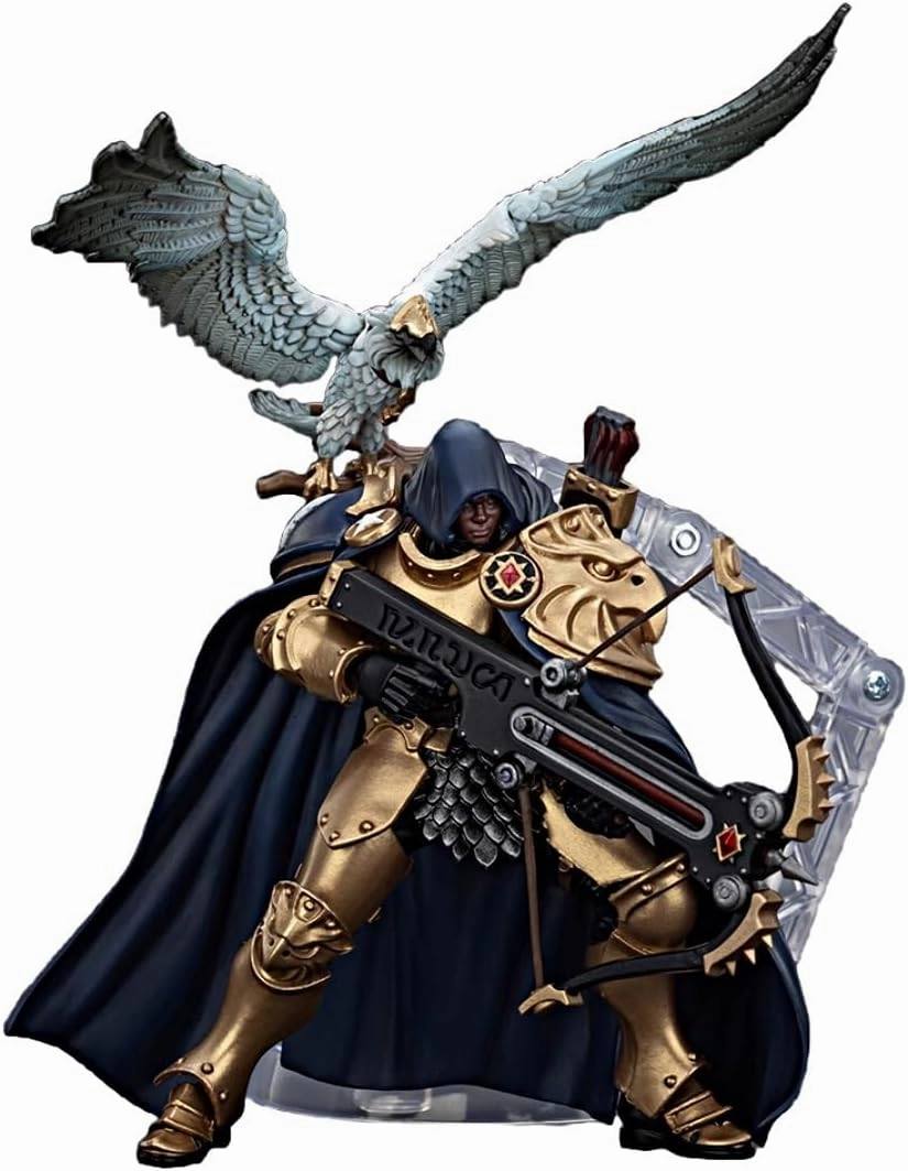 JOYTOY Warhammer 40K 1/18 Action Figures Stormcast Eternals The Blacktalons Shakana Goldenblade Collectible Model 4.8Inches