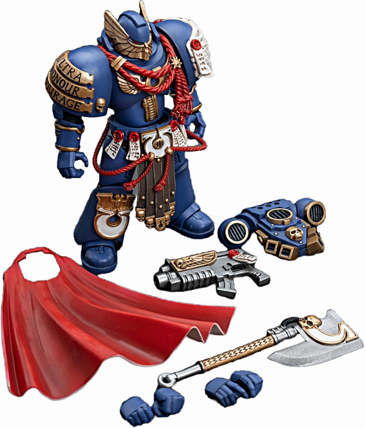 JOYTOY Warhammer 40K 1/18 Action Figures Ultramarines Honour Guard 2 Collectible Model