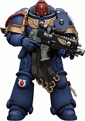 JOYTOY Warhammer 40K 1/18 Action Figures Ultramarines Sergeant Gadriel Collectible Model
